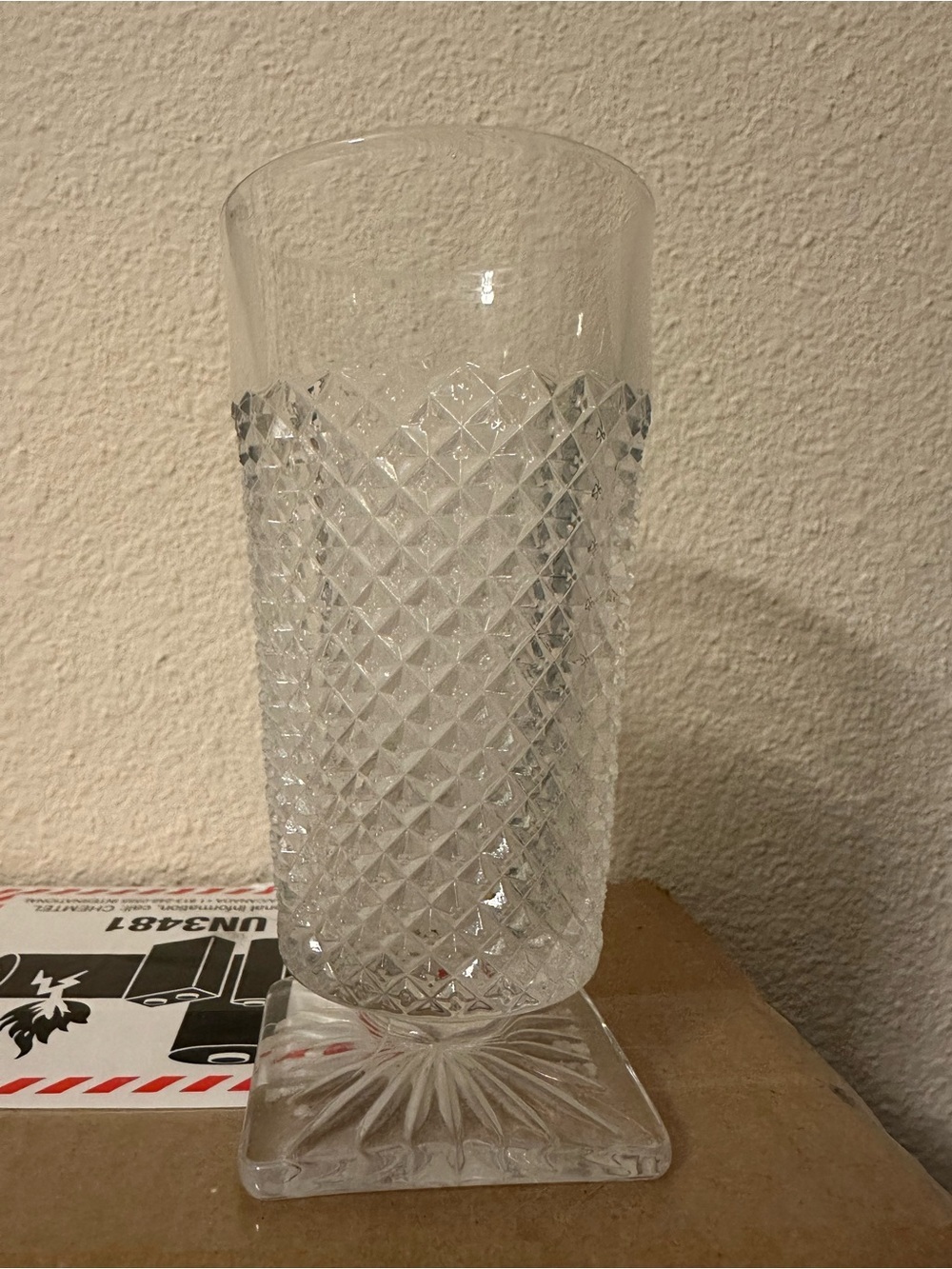 Vintage WESTMORELAND English Hobnail Glasses W/Square Base Set of 11